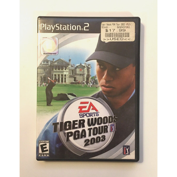 Tiger Woods 2003 [Black Label] (PlayStation 2, PS2, 2002) EA Games /CIB Complete - Picture 1 of 7